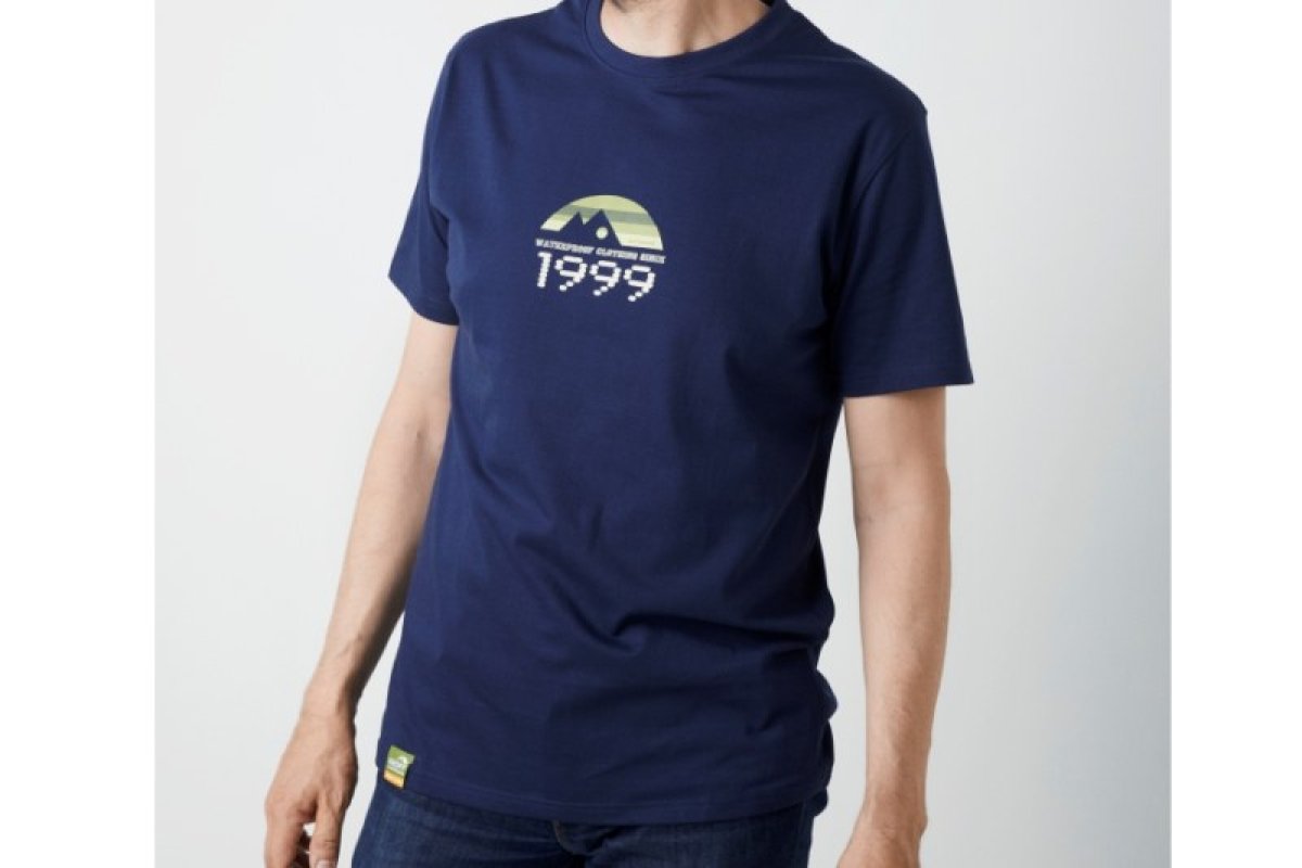 Tričko Geoff Anderson Organic Tee retro 1999 blue XL Tričko Geoff Anderson Organic Tee retro 1999 blue XL