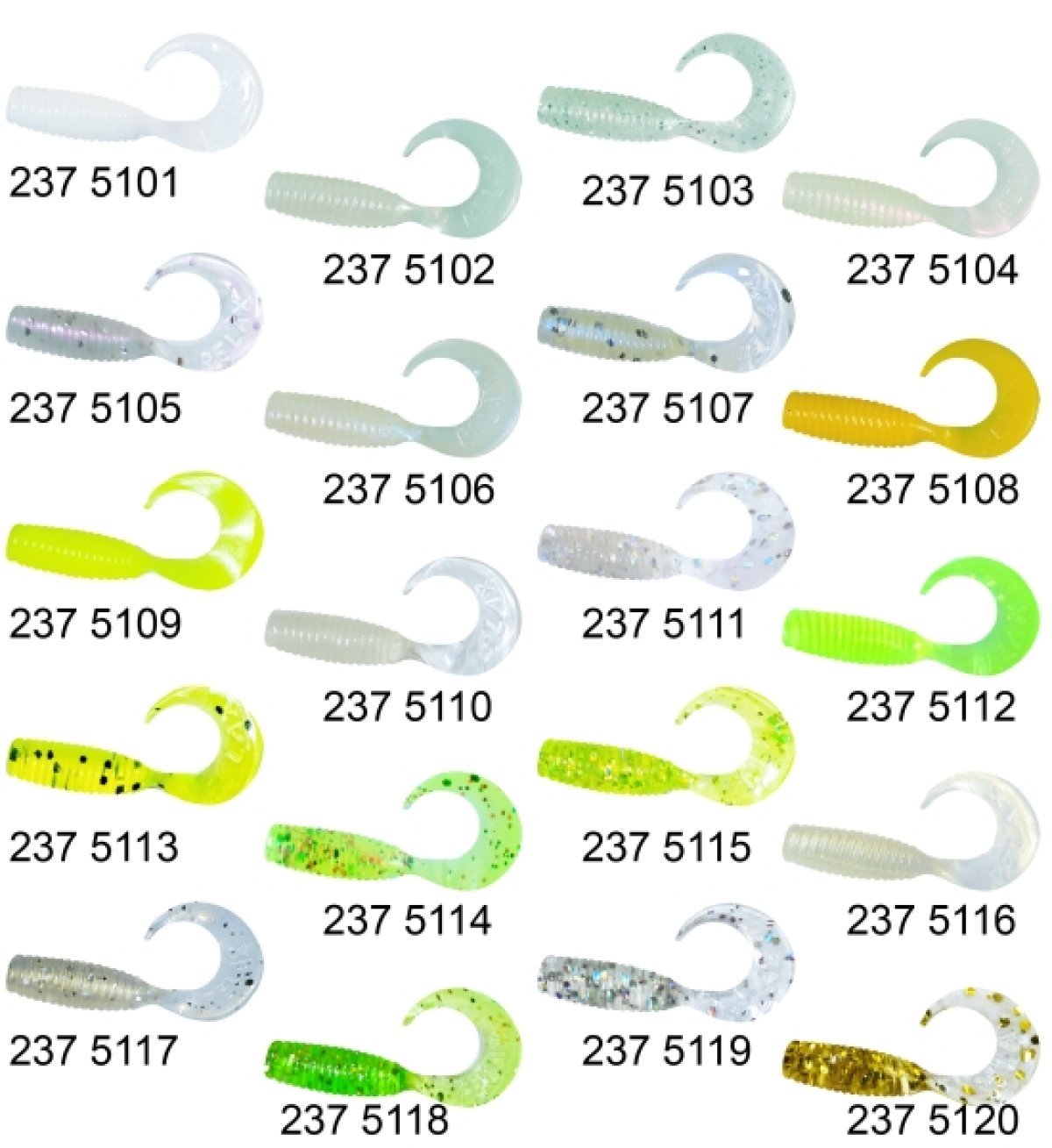 Twister 1 VR1 (4cm) 1ks/bal100ks barva 5105