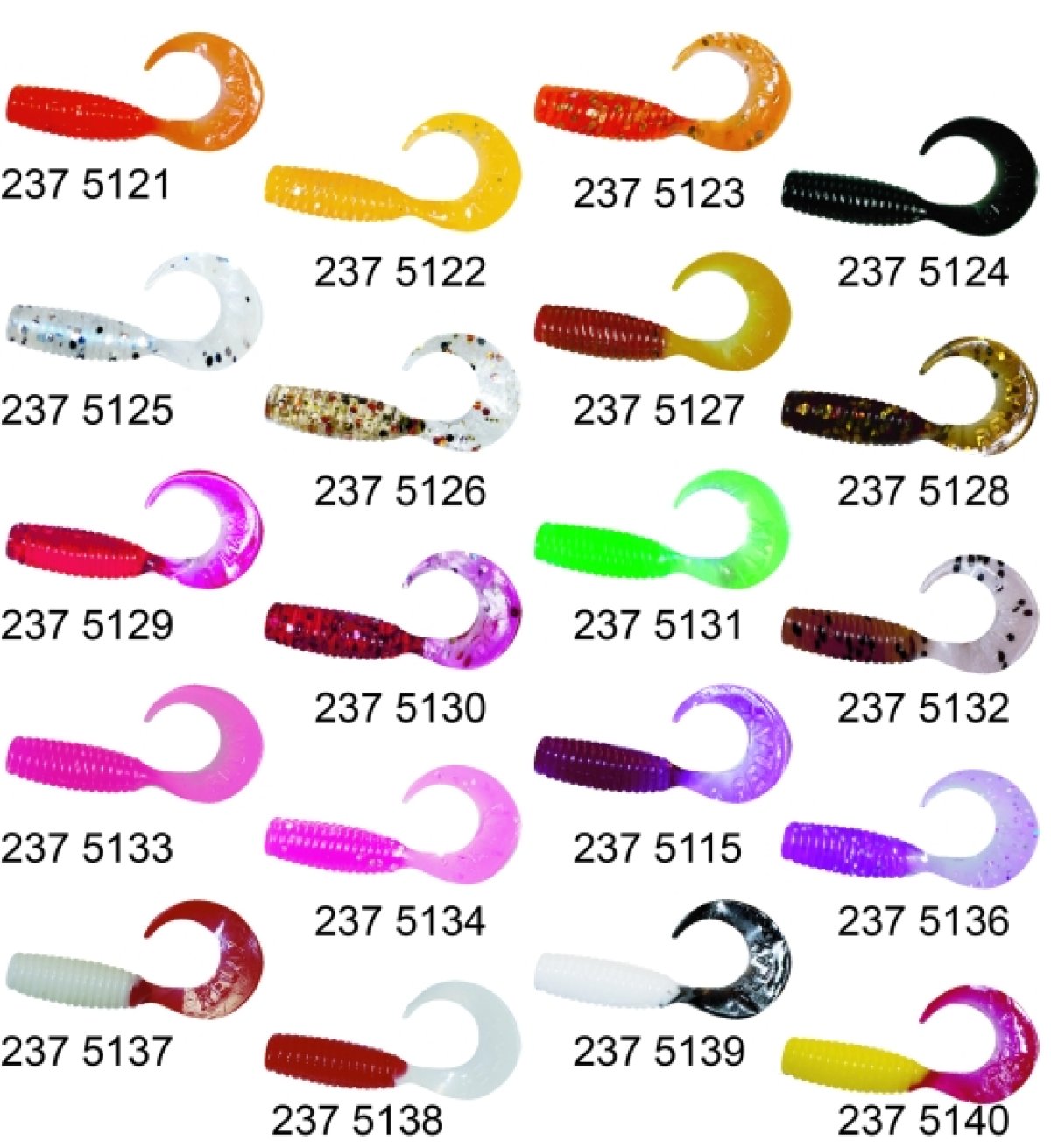 Twister 1 VR1 (4cm) 1ks/bal100ks barva 5131