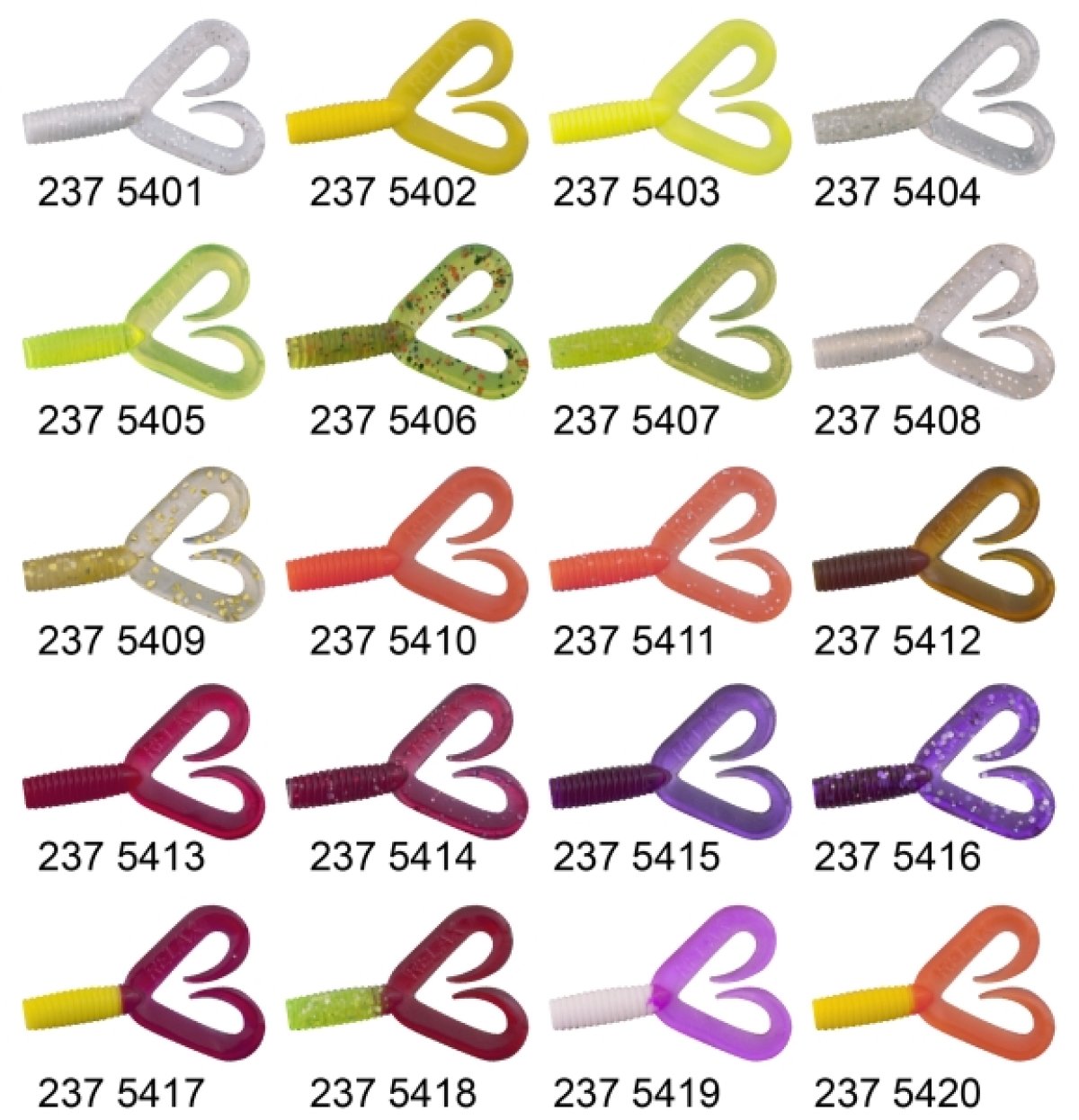 Twister2-2chv (4,5cm)1ks/bal100ks barva 5411