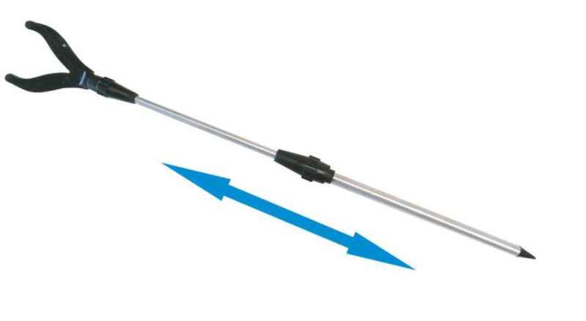 Vidličky na rybářské pruty nerezové 75/120cm