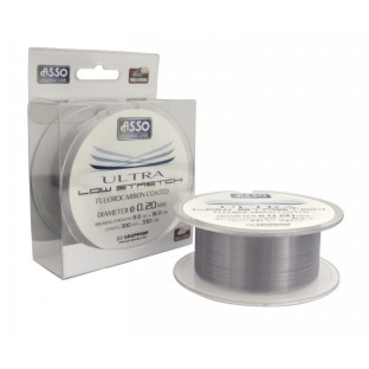 Vlasec Asso Ultra Low Stretch 300m - 0,16mm