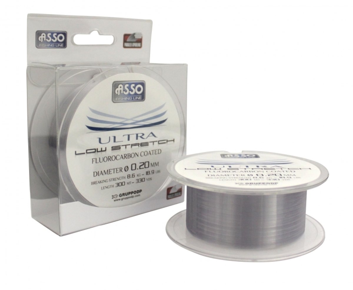 Vlasec Asso Ultra Low Stretch 300m - 0,26mm