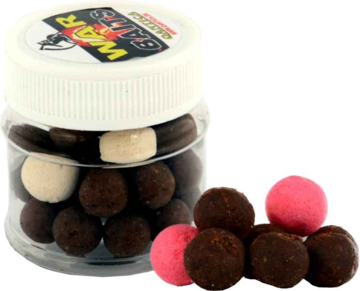 WAR mini boilies 10mm + POP UP 50ml Ananas