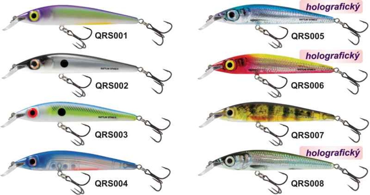 wobler Rattlin STING 9F Holographic Blue Floating 9cm