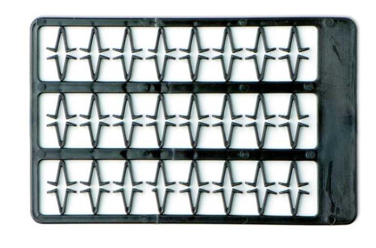 Zarážky na boilies V střední (hnědé - 2x48ks) Zarážky na boilies V střední (hnědé - 2x48ks)