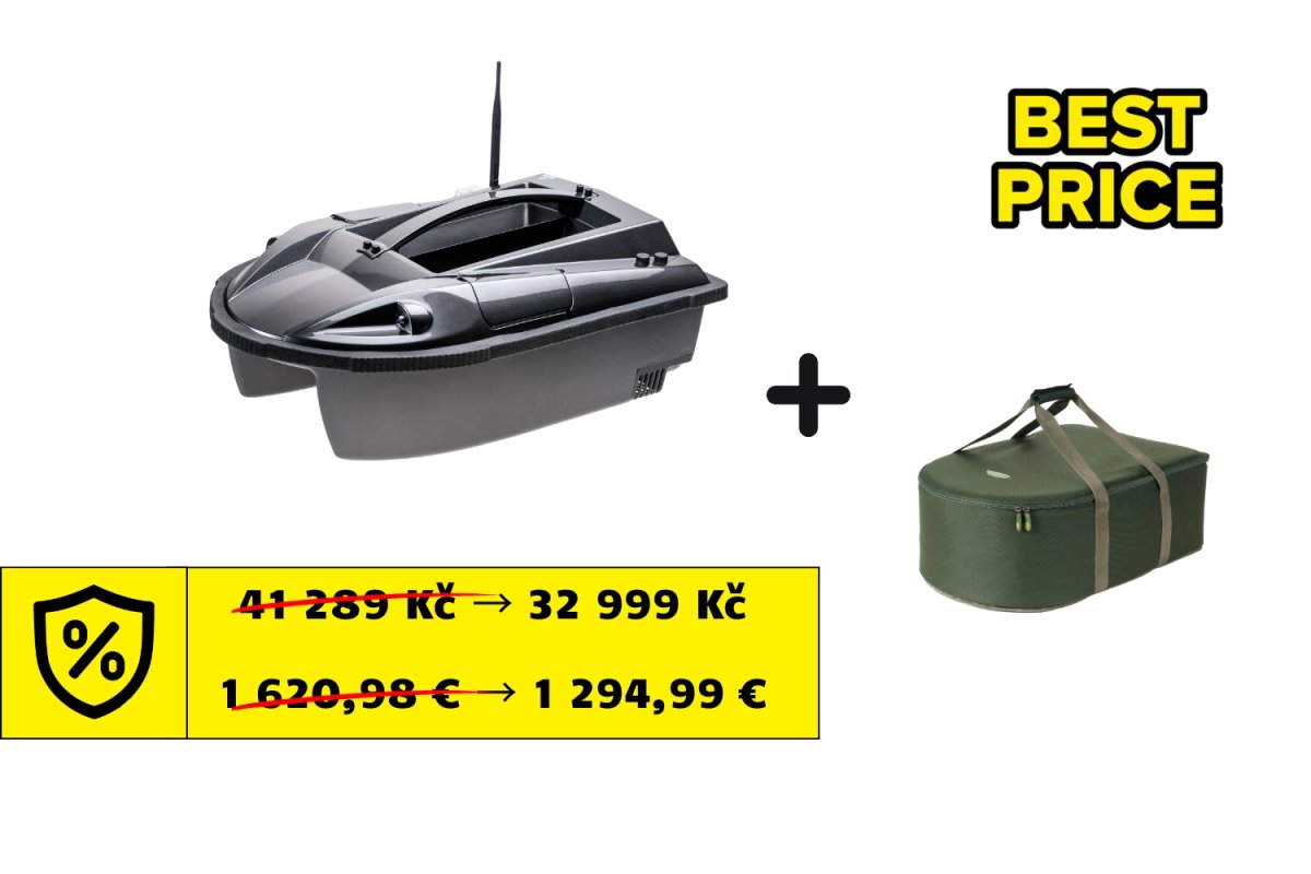 Zavážecí lodička Carp Scout Li-ion 10 + transportní taška