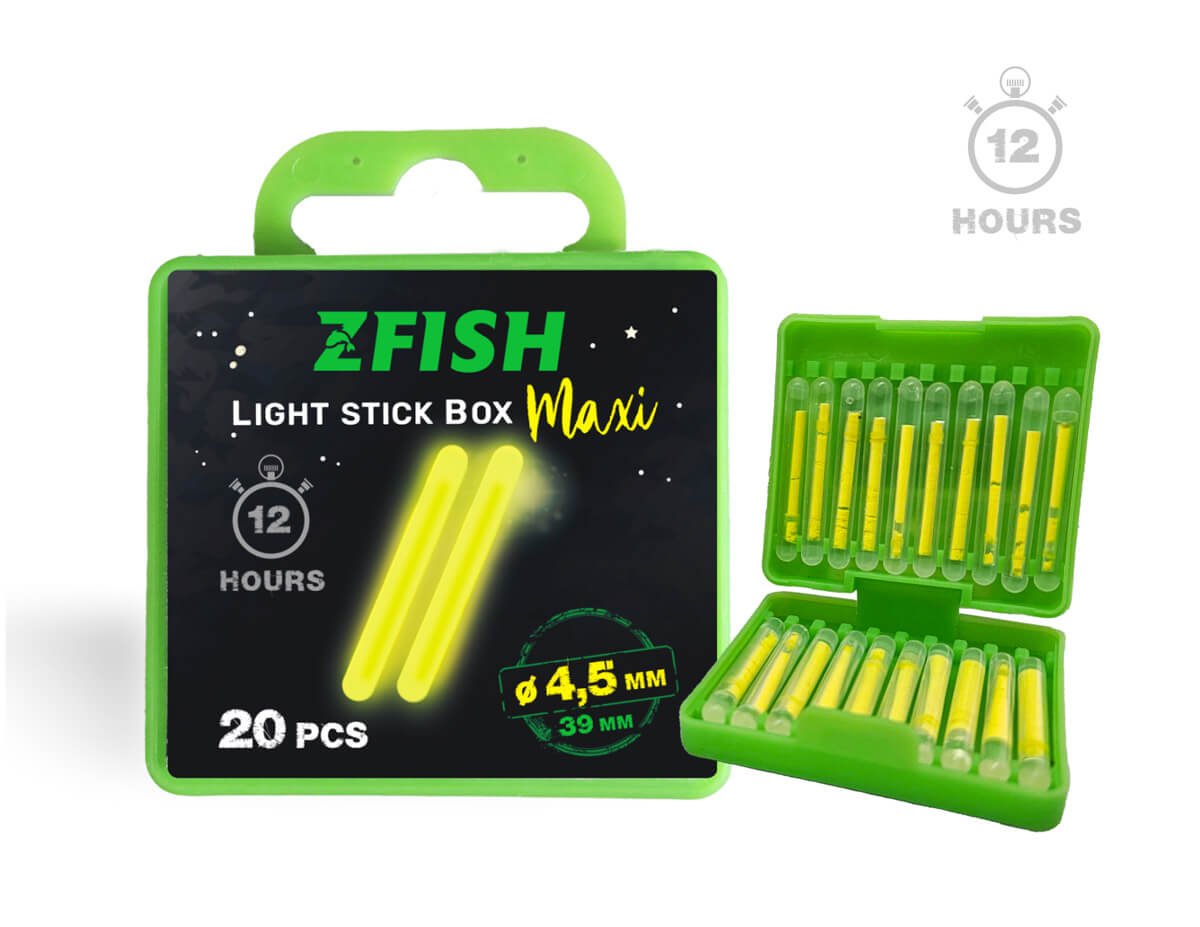 ZFISH Chemické Světlo MAXI Box 4.5 x39mm 20ks