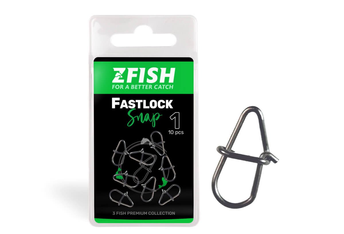 ZFISH Karabinka Fastlock Snap vel.1