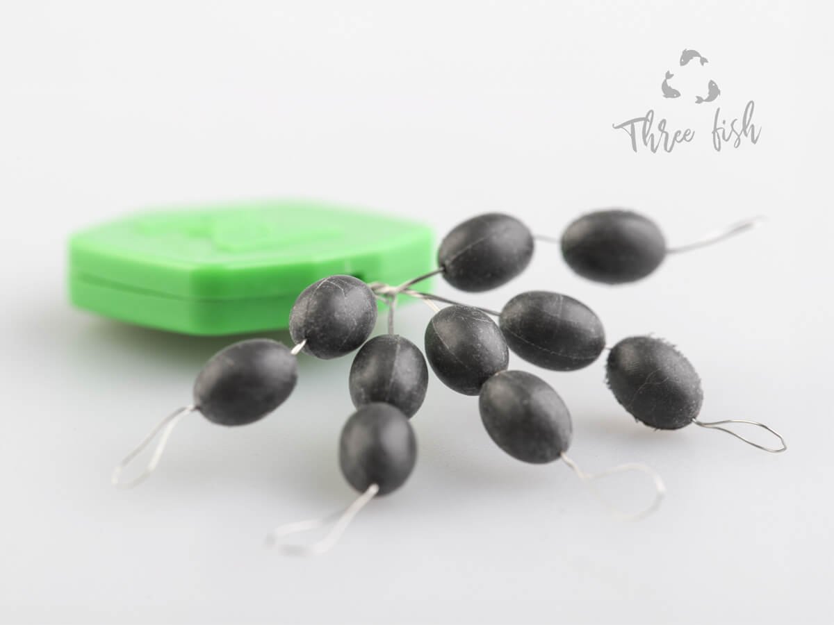 ZFISH Korálky Tungsten Oval Beads 4mm
