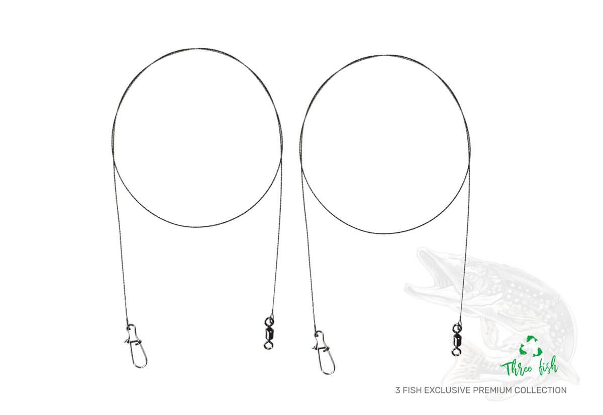 ZFISH Lanko Wolfram Leader 15cm/7kg - 2ks