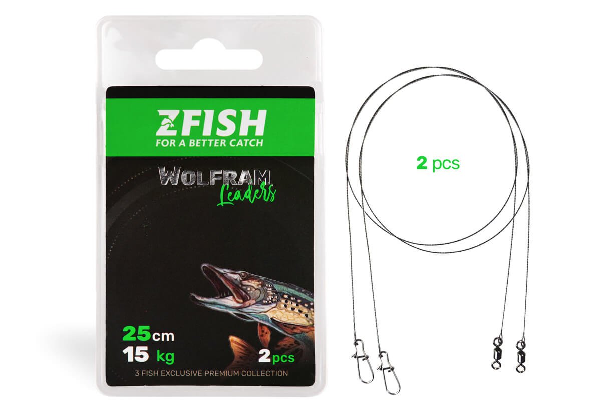 ZFISH Lanko Wolfram Leader 15cm/7kg - 2ks