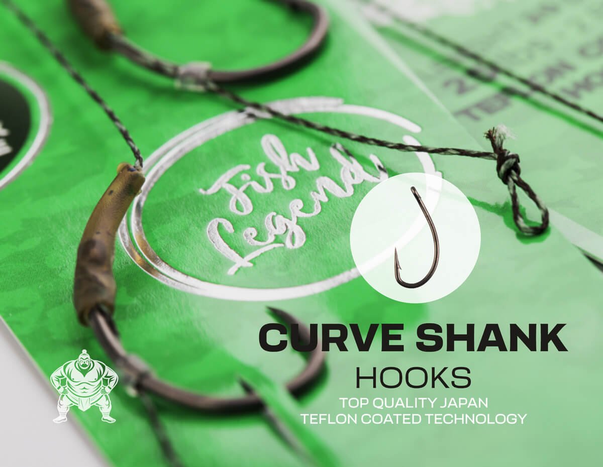 ZFISH Návazec Curve Shank Carp Rig vel. 2