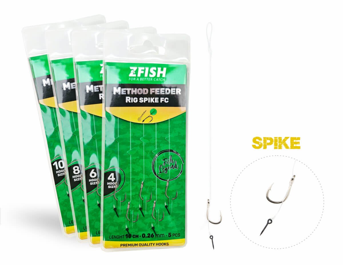 ZFISH Návazec Method Feeder Rig Spike FC vel. 4