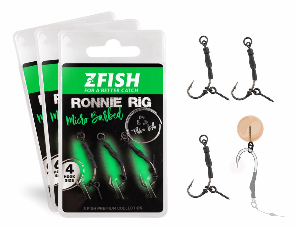 ZFISH Návazec Ronnie Rig Size 4