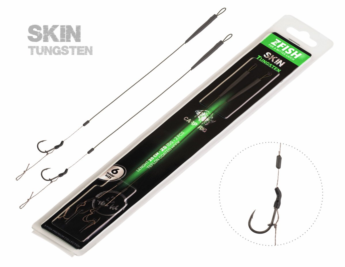ZFISH Návazec Skin Tungsten Rig Size 4