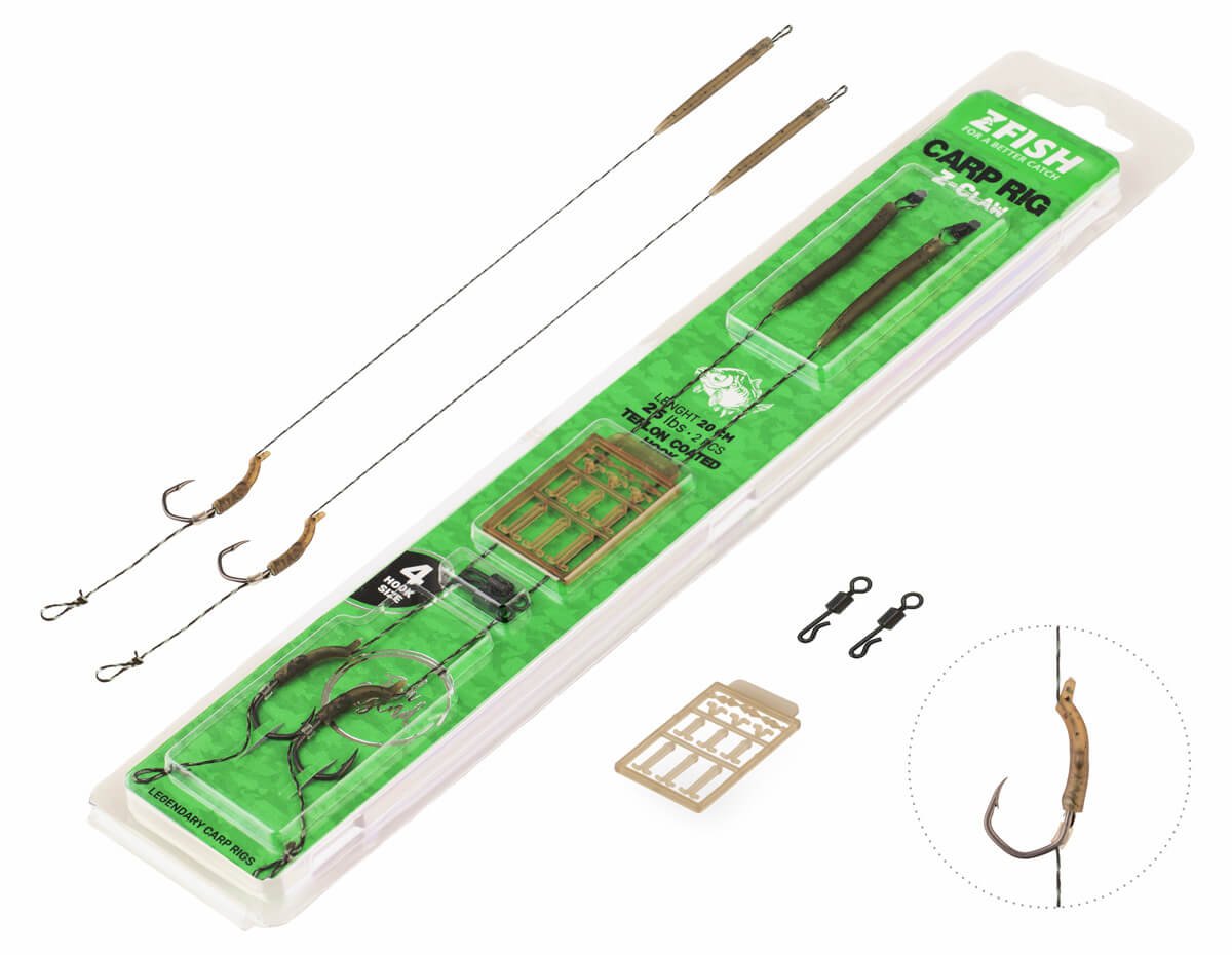ZFISH Návazec Z-Claw Carp Rig Velikost 4