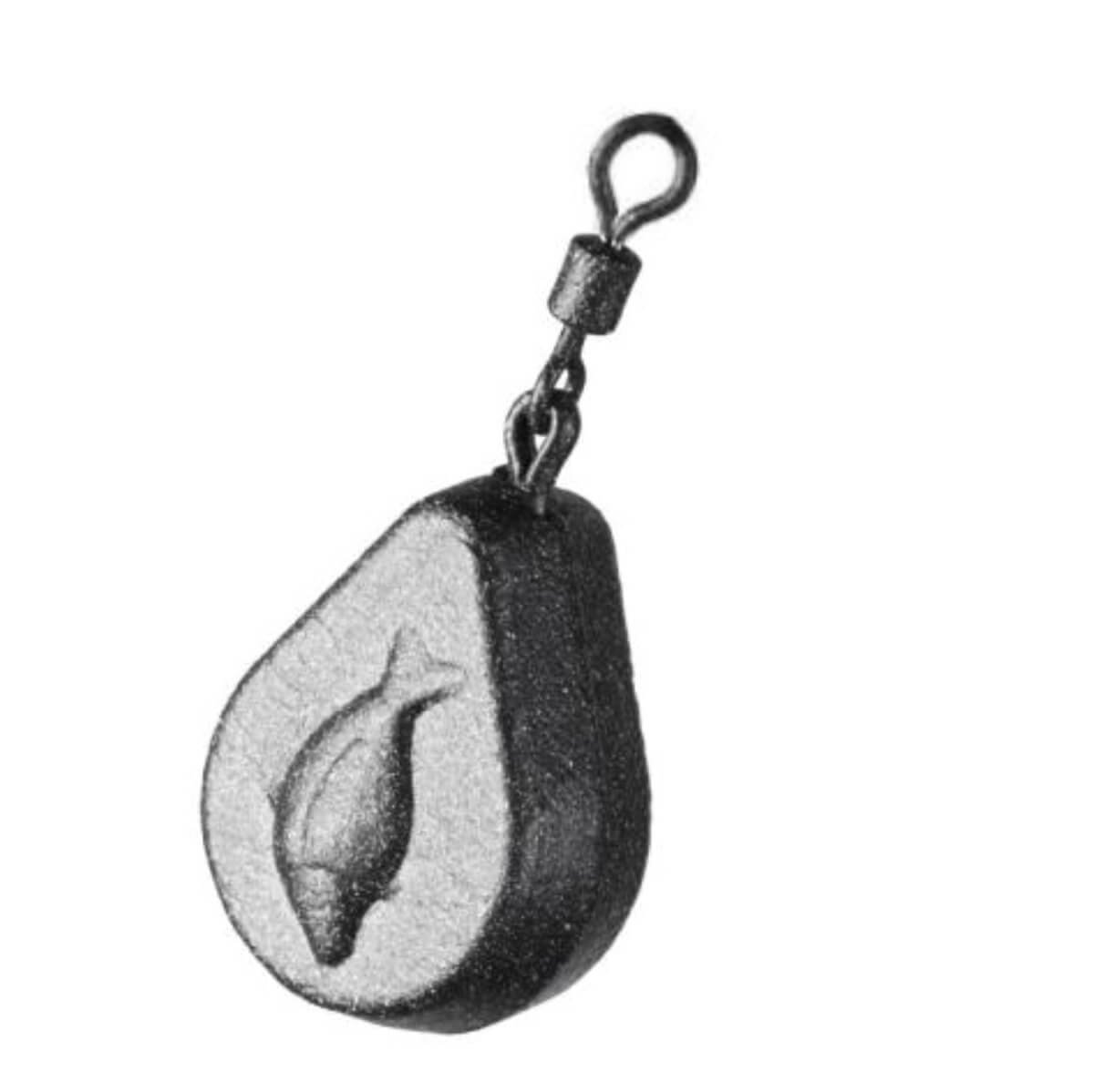 ZFISH olovo Flat Pear Lead 120gr