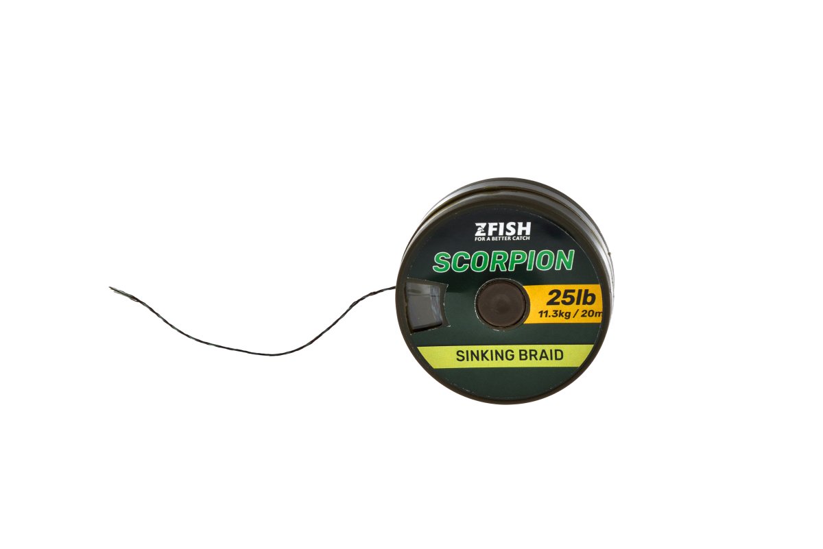 Zfish Šňůrka Scorpion Sinking Braid 20m - 25lb