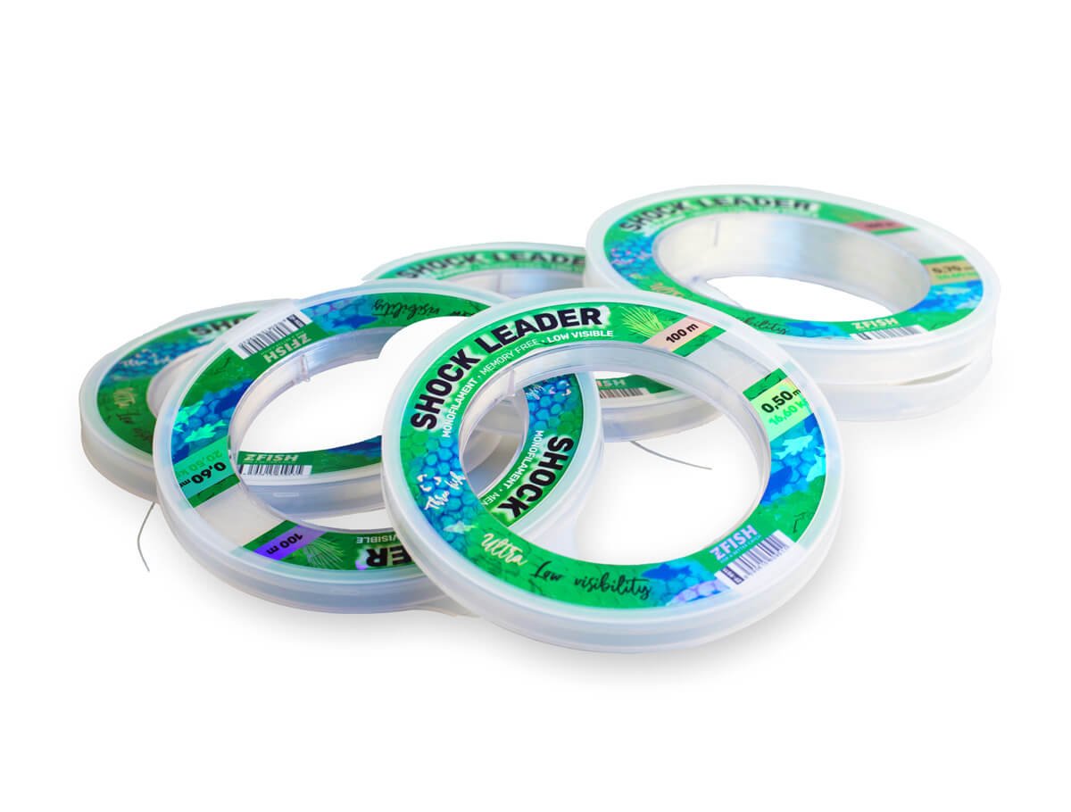 ZFISH Šokový Vlasec Vision Shock Leader 0,55 mm/100 m