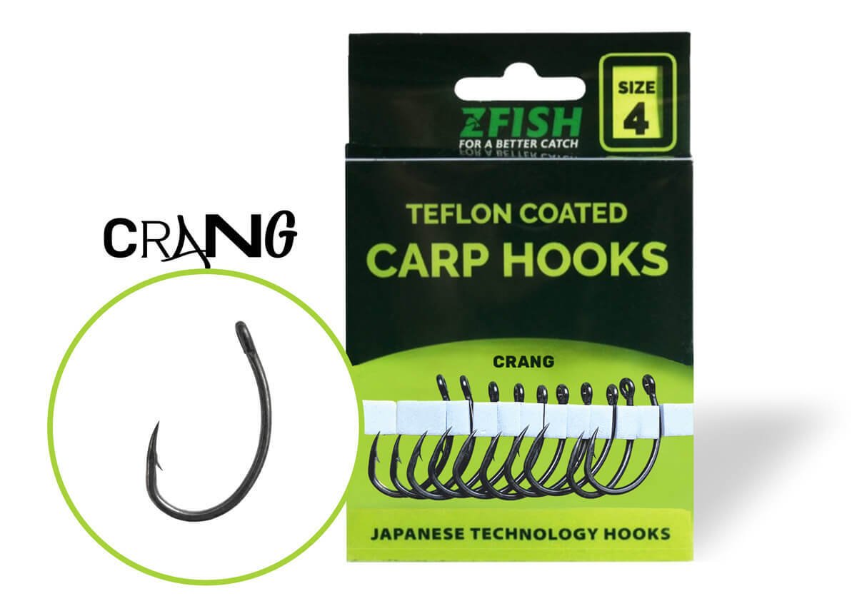 ZFISH Teflonové Háčky Crang - vel.6