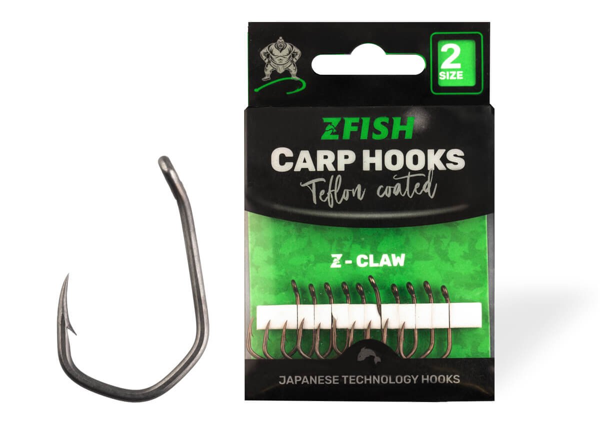 ZFISH Teflonové Háčky Z-Claw - vel.6