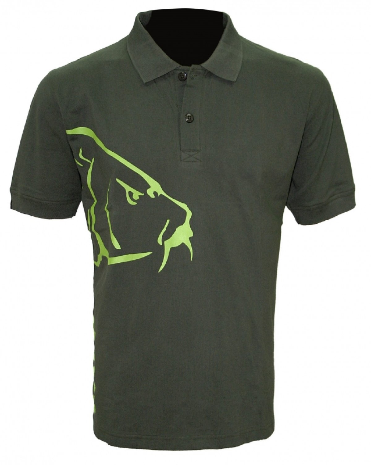 Zfish Tričko Carp Polo T-Shirt Olive Green L