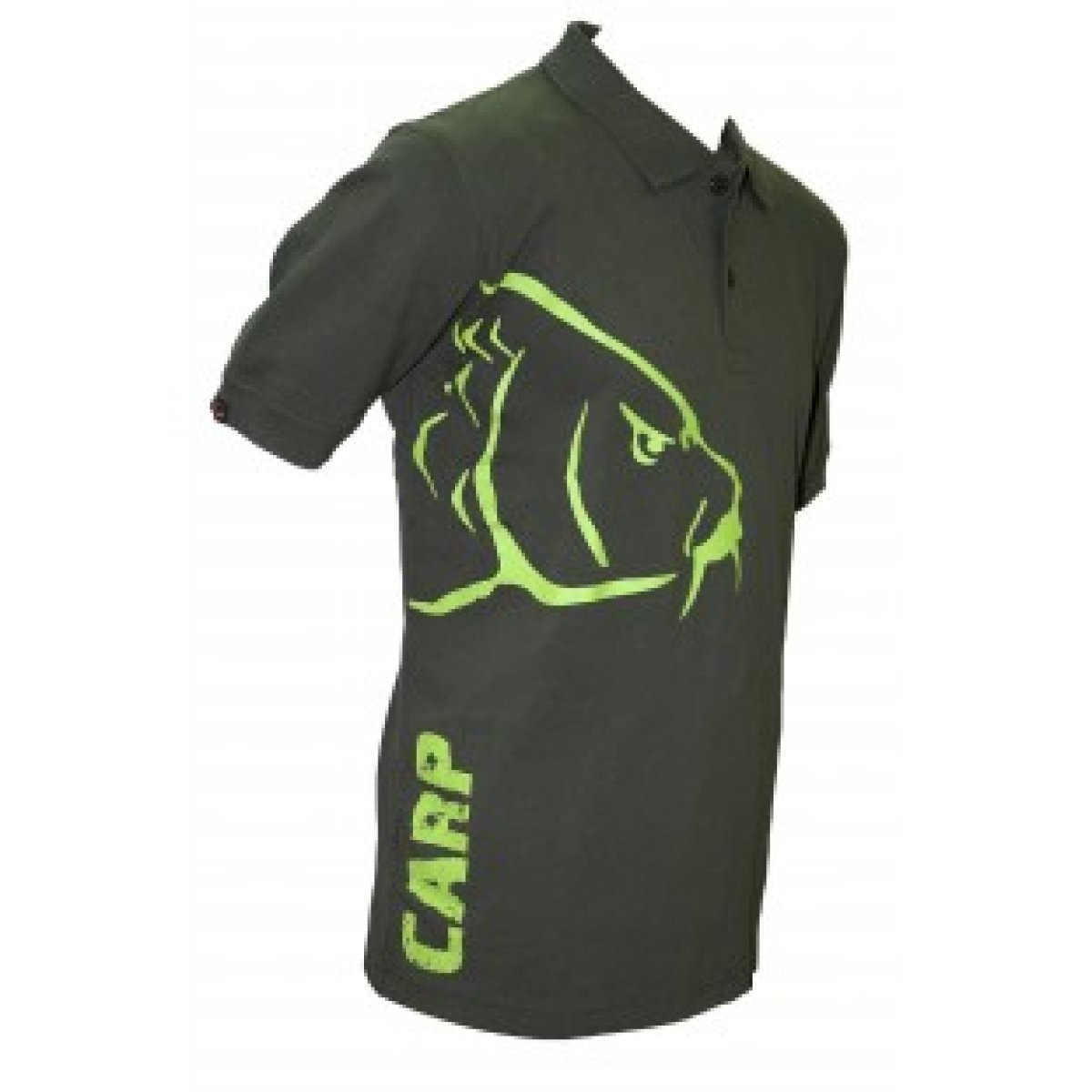 Zfish Tričko Carp Polo T-Shirt Olive Green L
