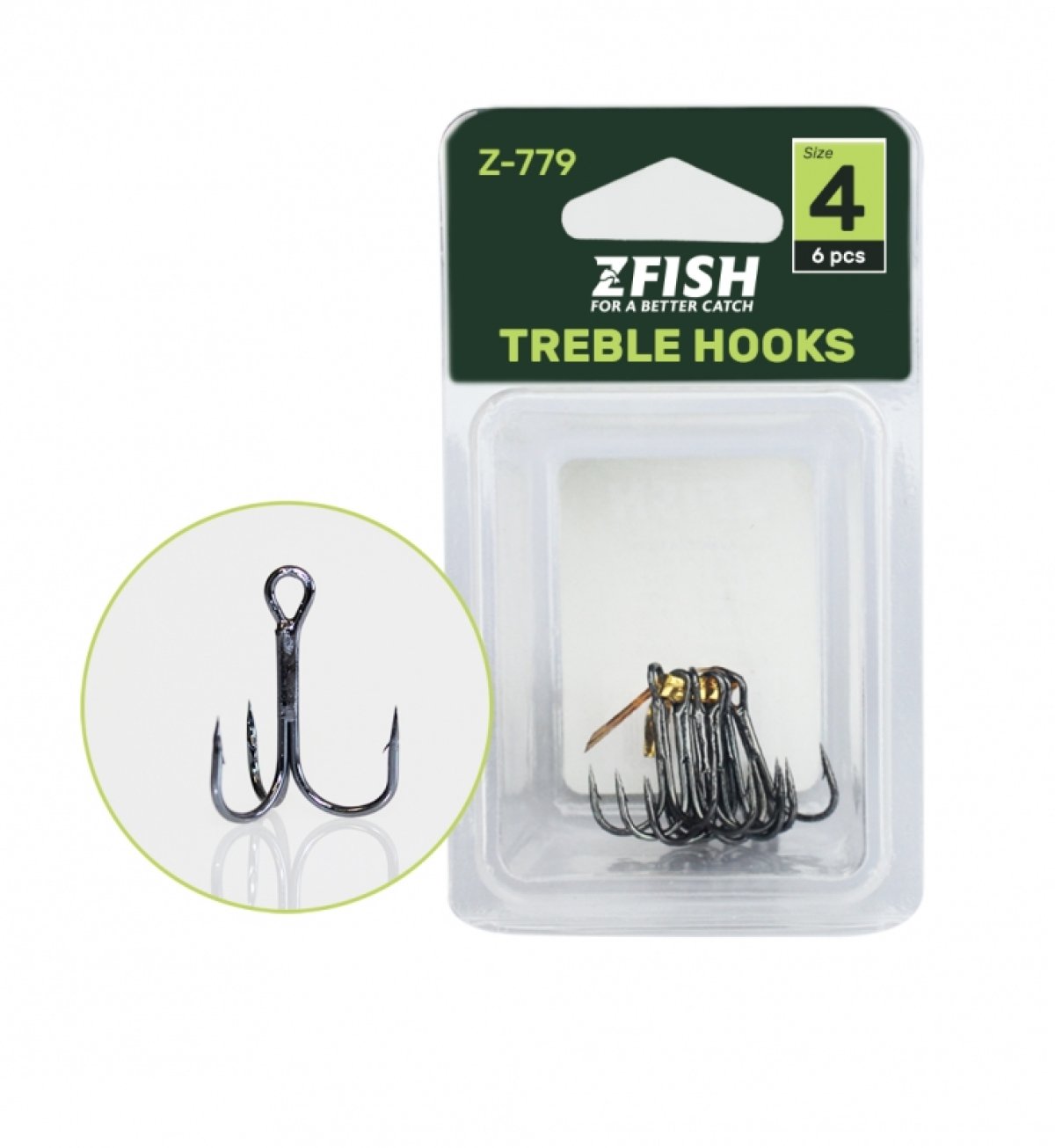 Zfish Trojháčky Z-779 - vel.2