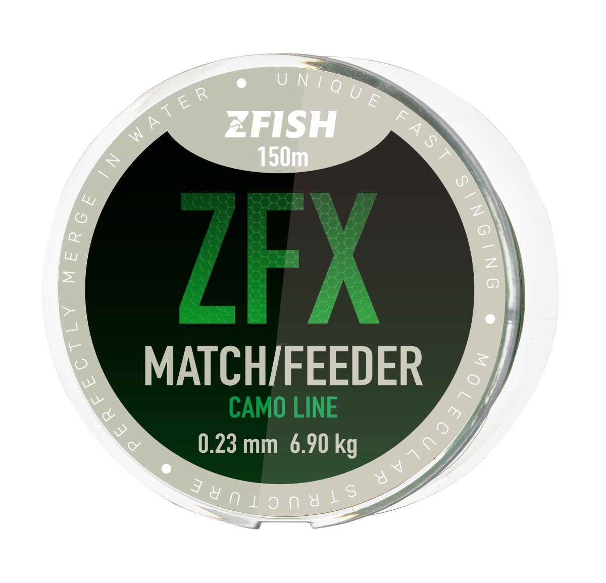 ZFISH vlasec ZFX Match/Feeder CamoLine 150m - 0,23mm