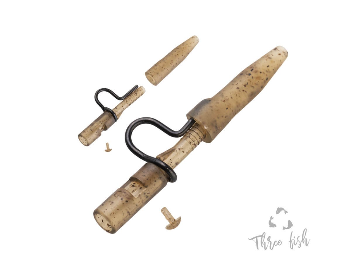ZFISH Závěsky Heavy Duty Clip Pin & Tail Rubber